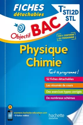 Couverture du produit · Objectif Bac Fiches détachables Physique-Chimie Term STI2D-STL
