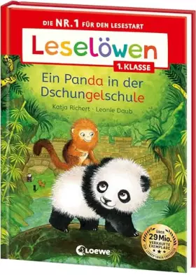 Couverture du produit · Leselöwen 1. Klasse - Ein Panda in der Dschungelschule: Erstlesebuch für Kinder ab 6 Jahre