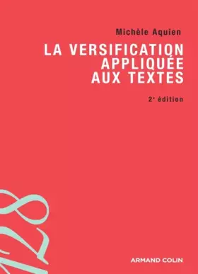 Couverture du produit · La versification appliquée aux textes
