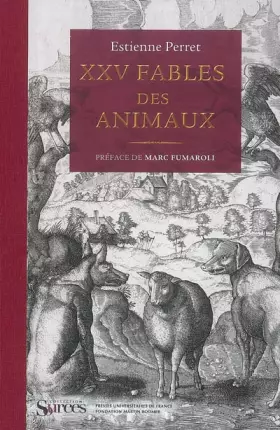 Couverture du produit · XXV Fables des animaux