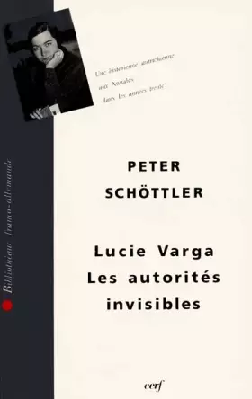 Couverture du produit · LUCIE VARGA - LES AUTORITES INVISIBLES