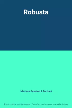 Couverture du produit · Robusta