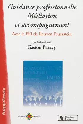 Couverture du produit · GUIDANCE PROFESSIONNELLE MEDIATION ET ACCOMPAGNEMENT