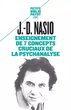Couverture du produit · Enseignement de 7 concepts cruciaux de la psychanalyse