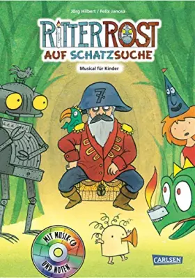 Couverture du produit · Ritter Rost 15: Ritter Rost auf Schatzsuche: Buch mit CD: Musical für Kinder