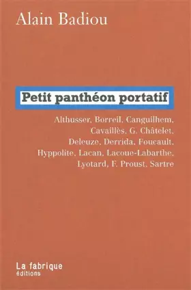 Couverture du produit · Petit panthéon portatif