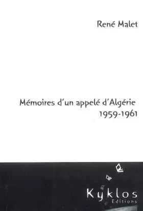 Couverture du produit · Mémoires d'un appelé d'Algérie 1959-1961