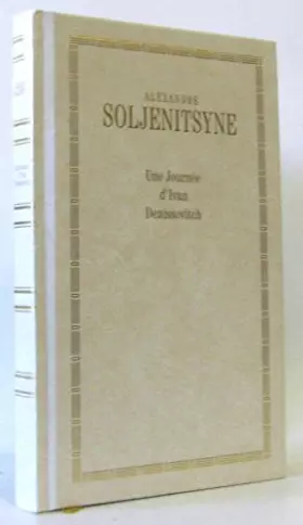 Couverture du produit · Une journée d'Ivan Denissovitch (Les trésors de la littérature)