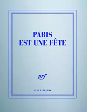 Couverture du produit · Carnet carré «Paris est une fête» (papeterie)