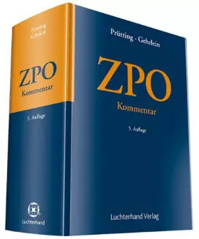 Couverture du produit · ZPO: Kommentar: Inkl. jBook. Freischaltcode im Buch