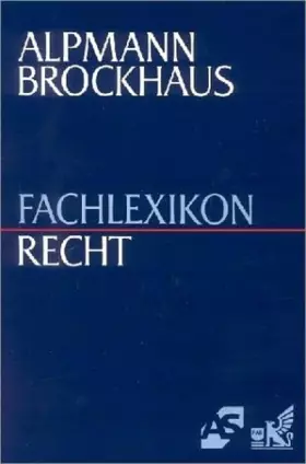 Couverture du produit · Alpmann Brockhaus - Fachlexikon Recht