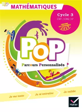 Couverture du produit · POP - Maths Cycle 3 Ed. 2019 - livre de l'élève