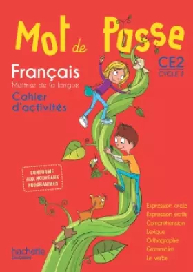 Couverture du produit · Mot de Passe Français CE2 - Cahier élève - Ed. 2016