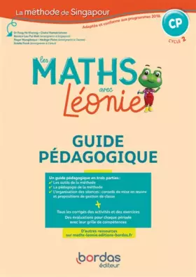 Couverture du produit · Les maths avec Léonie CP cycle 2 : Guide pédagogique