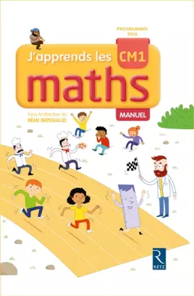 Couverture du produit · J'apprends les maths CM1 - Programmes 2016
