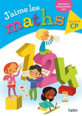 Couverture du produit · J'aime les maths CP - Fichier élève 2016