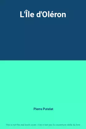 Couverture du produit · L'Île d'Oléron