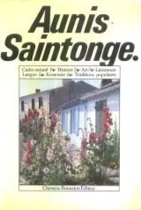 Couverture du produit · Aunis-saintonge
