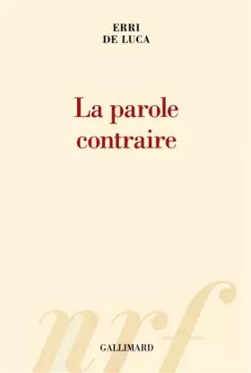 Couverture du produit · La parole contraire