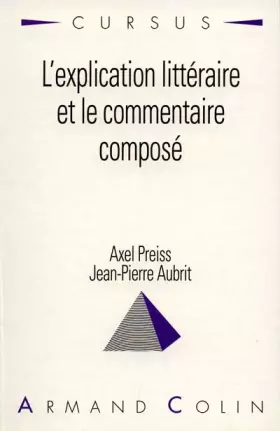 Couverture du produit · L'explication litteraire et le commentaire compose