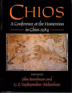 Couverture du produit · Chios: A Conference at the Homereion in Chios, 1984