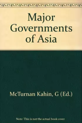 Couverture du produit · Major Governments of Asia