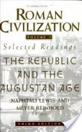 Couverture du produit · Roman Civilization: Selected Readings (Two Volumes in One)