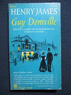 Couverture du produit · Henry James Guy Domville: Play in three acts