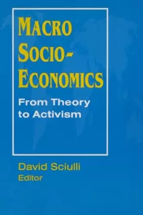 Couverture du produit · Macro Socio-economics: From Theory to Activism