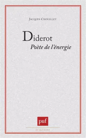 Couverture du produit · Diderot, poète de l'énergie