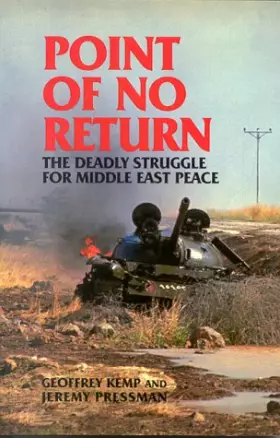 Couverture du produit · Point of No Return: The Deadly Struggle for Middle East Peace