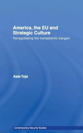Couverture du produit · America, the EU and Strategic Culture: Renegotiating the Transatlantic Bargain (Contemporary Security Studies)