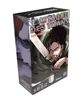 Couverture du produit · L'Attaque des Titans Coffret T09 à T12: Coffret 4 tomes