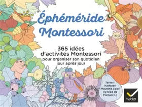 Couverture du produit · Ephéméride Montessori 2021