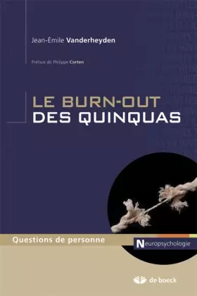 Couverture du produit · Le burn-out des quinquas