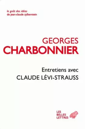 Couverture du produit · Entretiens avec Claude Lévi-Strauss