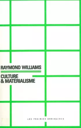 Couverture du produit · Culture et matérialisme