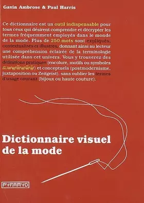 Couverture du produit · Dictionnaire visuel de la mode