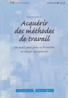 Couverture du produit · Gérer des apprentissages - des approches pour apprendre