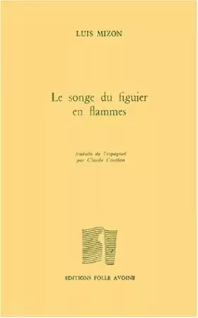Couverture du produit · Le songe du figuier en flammes