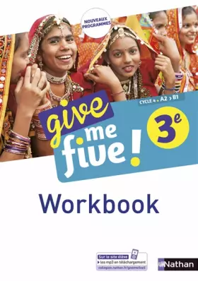 Couverture du produit · Give me five! 3e - Workbook