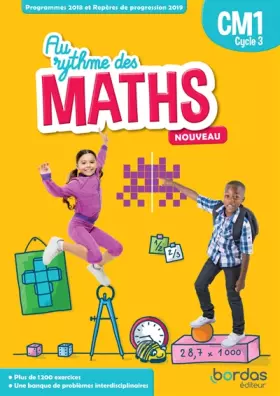 Couverture du produit · Au Rythme des maths CM1: Manuel de l'élève