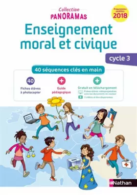 Couverture du produit · Enseignement moral et civique Cycle 3 - Fichier à photocopier - 2019