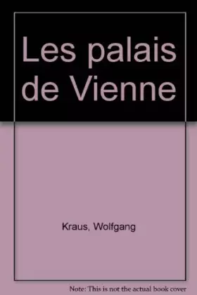 Couverture du produit · Les palais de Vienne