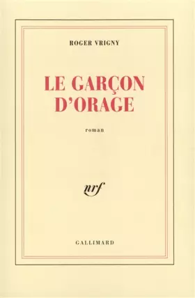 Couverture du produit · Le Garçon d'orage
