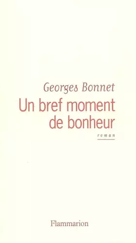 Couverture du produit · Un bref moment de bonheur