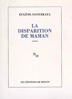 Couverture du produit · La Disparition de Maman