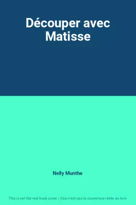 Couverture du produit · Découper avec Matisse