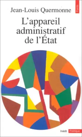 Couverture du produit · L'appareil administratif de l'Etat