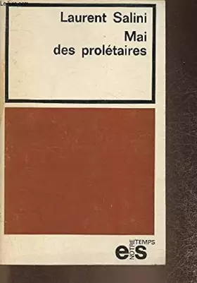Couverture du produit · Mai des proletaires